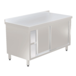 Work Bench With Cabinet Base Shelf Slider Door