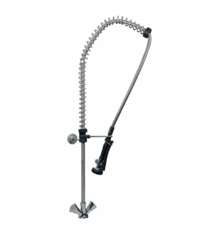 Deck-Mounted Pre-Rinse Unit – Dual Water Inlet