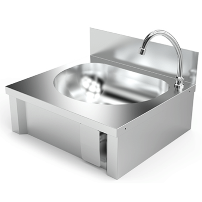 Knee-Operated Hand Wash Sink